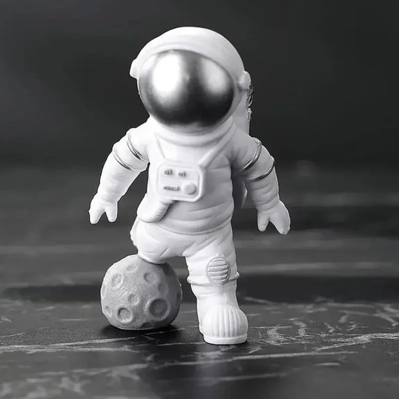 Escultura Decorativa Astronauta - 4 peças